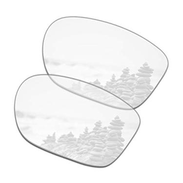 Imagem de SmartVLT Lentes de reposição masculinas para óculos de sol Oakley Crossrange OO9361 - Mais opções, Transparente, Tamanho �nico