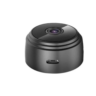 Imagem de **Mini Câmera Espiã A9 Wi-Fi Full HD, Visão Noturna, Gravador de Voz Discreto**