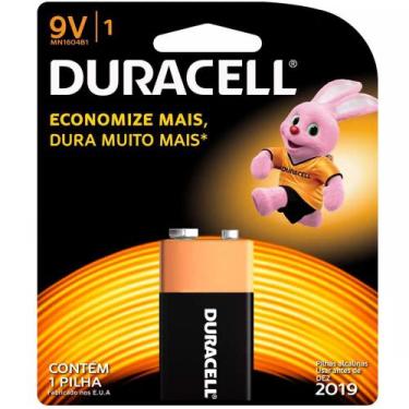 Imagem de Bateria Alcalina 9V Com 1 Unid. MN-1604 - Duracell