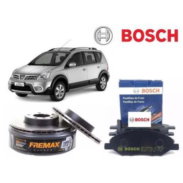 Imagem de Disco Pastilha Freio Bosch Fremax Livina/Grand Livina/Tiida Original BD4738/BB672