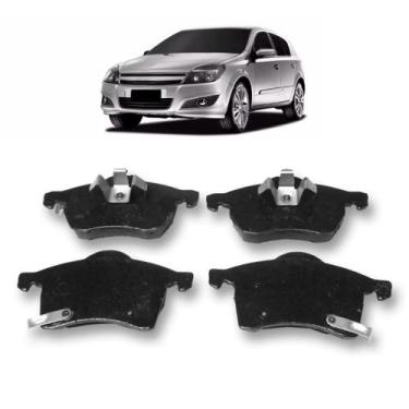 Imagem de Jogo Pastilha Freio Dianteira Astra Vectra Meriva 2105 - METALSYSTEM