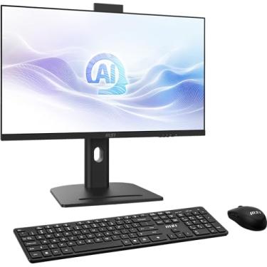 Imagem de MSI Modern AM273QP AI AIO Desktop: 68.6 cm QHD, Intel Core 7-155H, 16GB Memory, 1TB M.2 NVMe SSD, WiFi 6E, BT 5.3, Preto, Windows 11 Home: 1UM-067US