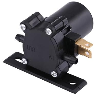 Imagem de Bomba de arruela de para-brisa AWP01, material plástico 12V universal limpador de para-brisa motor de bomba de limpeza para carro van ônibus caminhão