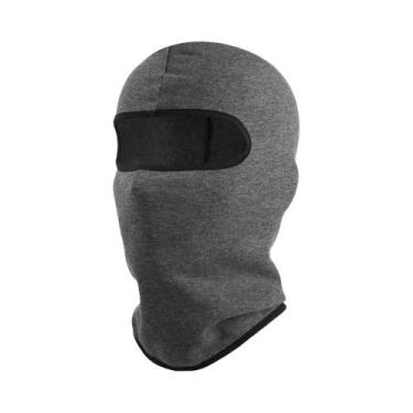Imagem de Balaclava De Lã Unissex De Inverno, Máscara Térmica De Rosto Inteiro À