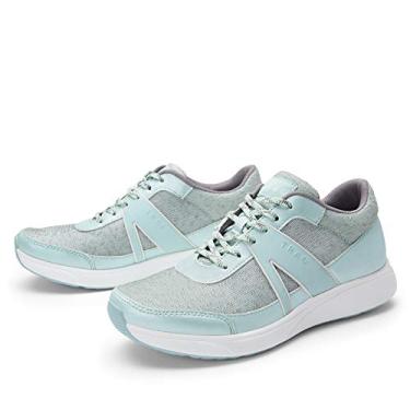 Imagem de Tênis de caminhada feminino TRAQ BY ALEGRIA Qarma Smart, Mint Dew, 12