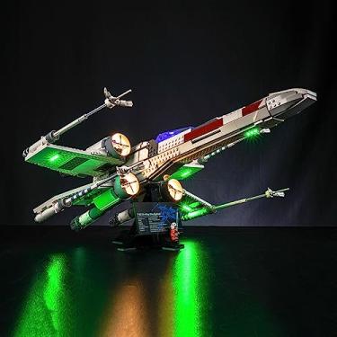 Imagem de VONADO LED Light Kit Compatible withLego X-Wing Starfighter, DIY Lighting Compatible with Lego 75355 Building Set (No Model,ONLY Lights)