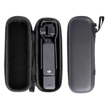 Imagem de PellKing Estojo Osmo Pocket 3, Bolsa Protetora De Armazenamento Portátil De Pu Para Dji Osmo Pocket 3 Com Mosquetão De Travamento Automático