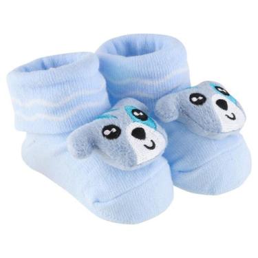 Imagem de Meia Sapatinho Bichinho Led Pimpolho 0-15 (0-6m) Menino, 02