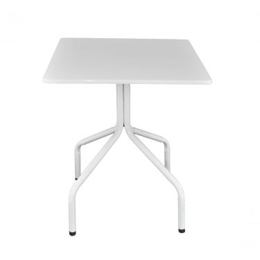 Imagem de Mesa Moema 70x70 Branca Base Branca