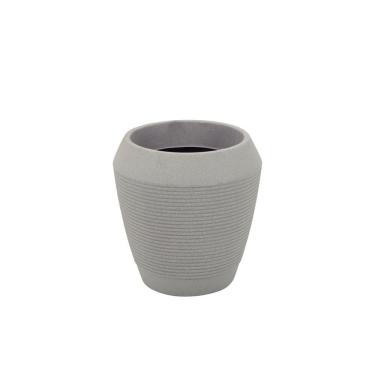 Imagem de Vaso Tramontina Egípcio Polietileno Granito Pedra 45cm Tramontina