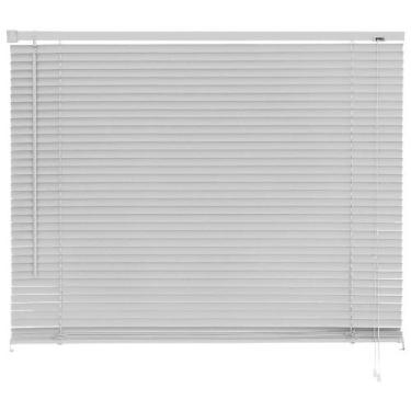 Imagem de Persiana Pvc Horizontal Atlas Primafer 160x130cm Cinza