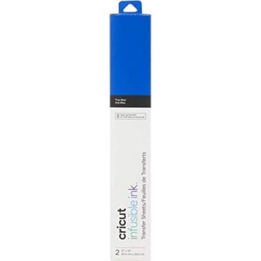 Imagem de Cricut Transfer Sublimático Infusible Ink - Azul Escuro - 30,5 x 30,5 cm, 2 Folhas. Sublime Canecas, Roupas, Porta Copos e Mais - Para Cricut EasyPress, Maker e Explore