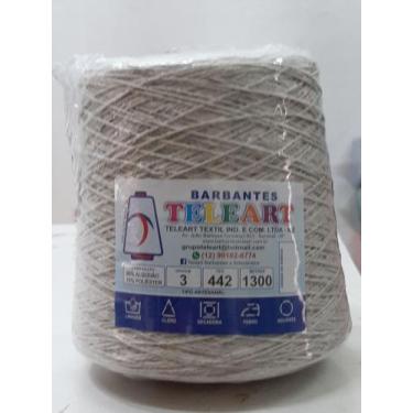 Imagem de BARBANTE TELEART Nº 3 cor 07 OFF WHITE / AREIA