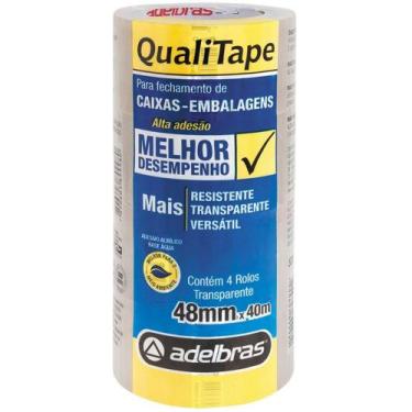 Imagem de Fita adesiva transparente 48x40 - Adelbras