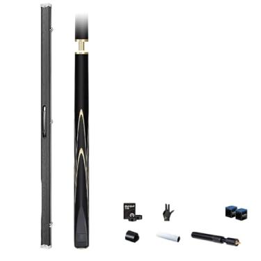 Imagem de Taco de Bilhar Profissional, Feito com Madeira Durável, Design Exclusivo e Construção Impecável para Profissionais (B Tacos de bilhar e acessórios+ barril box B, 10mm)