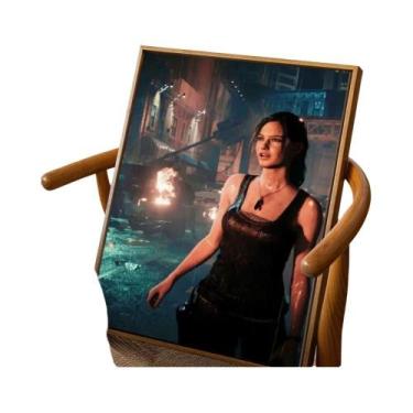 Imagem de Resident Evil Clássico Videogame Poster Autoadesivo Papel Impermeável 