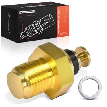 Imagem de A-Premium Sensor de temperatura do líquido de arrefecimento do motor [terminal de 1 botão] Compatível com Volkswagen, Audi, Volvo, serve para Jetta, Passat, Golf, Cabriolet, Dasher, Fox, Quantum