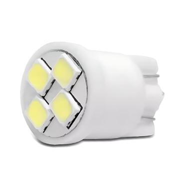 Imagem de Lampada Esmagada Grande Pingao 4 Leds Branco 24v 1 Pc Meia