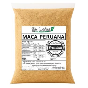 Imagem de Maca Peruana 100% Pura em Pó 500grs