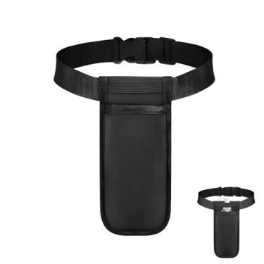 Imagem de YGHSZ Therapist's Choice — Coldre único de óleo de massagem/loção para frasco de 227 g, bolsa de cintura de óleo de massagem, coldre de loção única (apenas bolso, sem garrafa incluída)