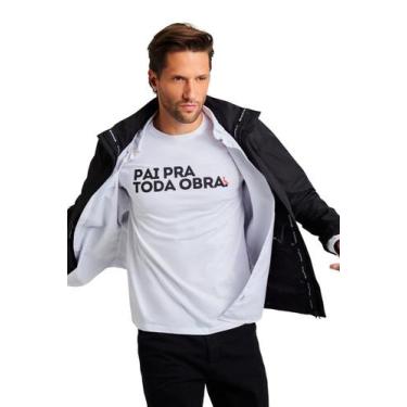 Imagem de Camiseta Sb Pai Pra Toda Obra Dia A Dia Reserva, Branco, M