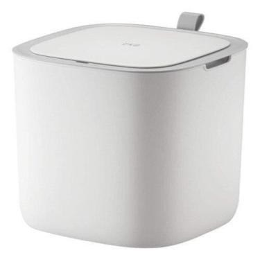 Imagem de Lixeira Automatica Sensor 34X25X25Cm 12L Banheiro Cozinha - Member's M