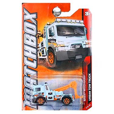 Imagem de Matchbox 2012 MBX Highway Urban Tow Truck Light Blue Asada Bros