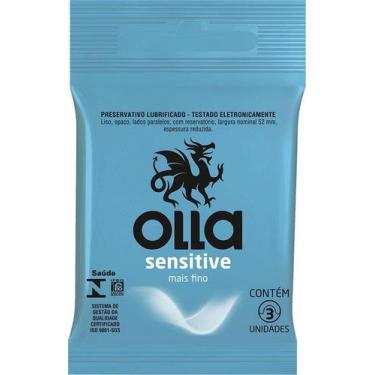 Imagem de Preservativo Olla Sensitive - DPC  Atacadista 