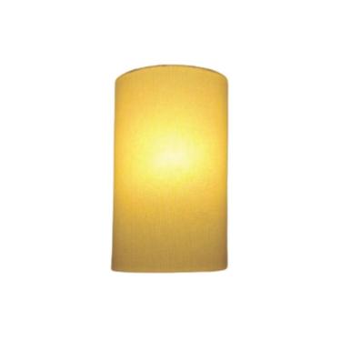 Imagem de Arandela Meia Cana Vivare Md-2031 Cúpula em Tecido 30/18x16cm - Bivolt