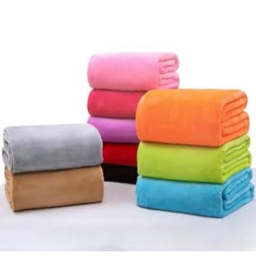 Imagem de Cobertor Casal Sherpa 2,10x1,90m Estilo Lã de Carneiro com Plush e Microfibra(KIT2 MANTA MICROFIBRA SORTIDO)