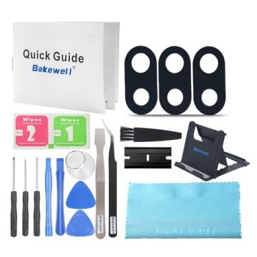 Imagem de Bakewell Substituição da tampa da lente de vidro da câmera traseira para Google Pixel 8A