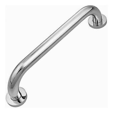 Imagem de Alça De Apoio Banheiro Inox 40cm Barra Idoso Deficiente - DAGUA
