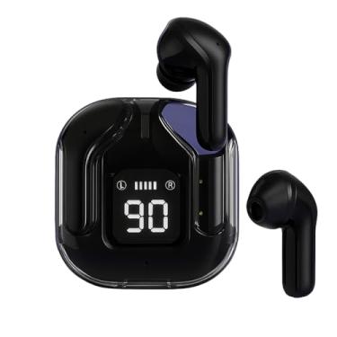 Imagem de Fone de Ouvido Bluetooth Sem Fio, Estéreo, Leve e Confortável, Microfone Integrado, Bateria de Longa Duração – Compatível com Todos Smartphones (PRETO)
