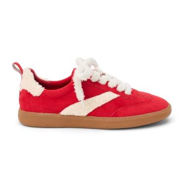 Imagem de Coconuts by Matisse Tênis feminino casual com cadarço vermelho Wylder, Vermelho, 36