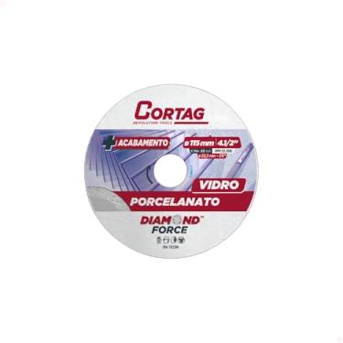 Imagem de DISCO DIAMANTADO PORCELANATO/VIDRO 115mm CORTAG 62797
