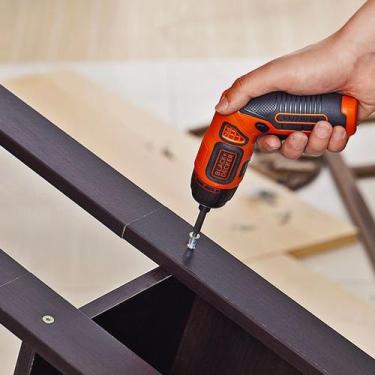 Imagem de Parafusadeira Furadeira Black Decker BDC36F BR 3,6V Bateria Lithium LE