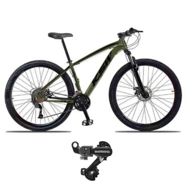 Imagem de Bicicleta Ksw Xlt Aro 29 24v Index Mtb Quadro AluM Suspensão 80mm Cambio Shimano-Unissex