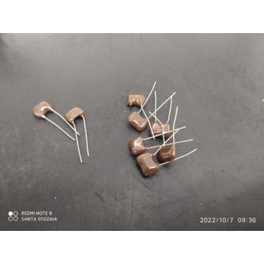 Imagem de 100x Capacitor Mica Prata 150pf/100v 5% Sem Marcação Icl