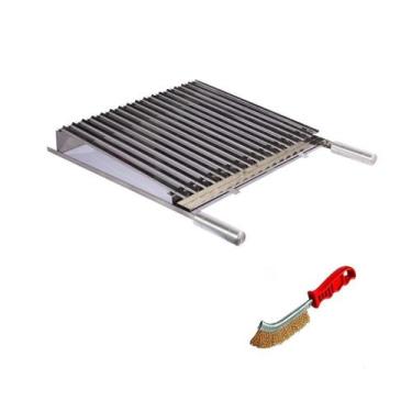 Imagem de Grelha Churrasco Parrilla Argentina 40X45Cm Inox Al + - Itagrelhas