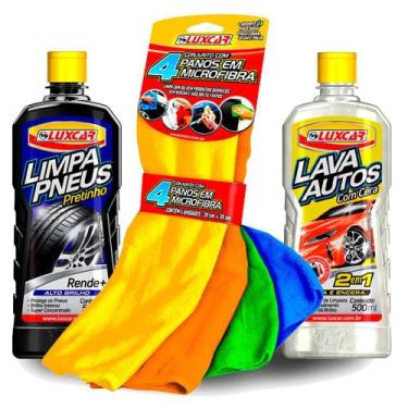 Imagem de Kit Lavagem Especial Luxcar 3 Itens - Luxcar