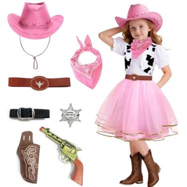 Imagem de GZ-LAOPAITOU Fantasia de vaqueira para meninas