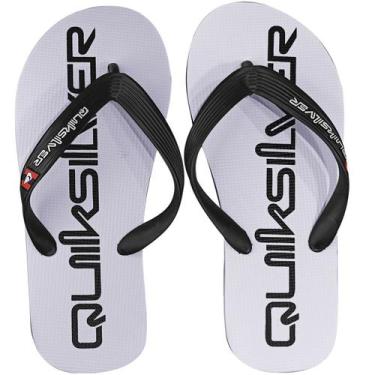 Imagem de Chinelo Quiksilver Molokai New Omini Branco, 39/40