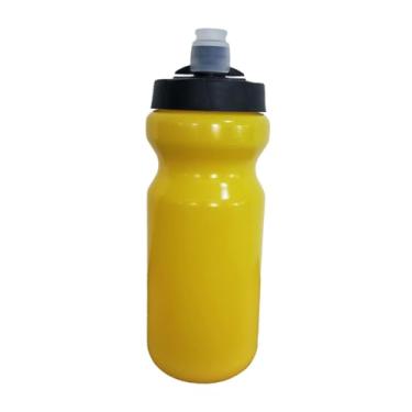 Imagem de Dynwave Garrafa de água esportiva Squeeze, 620 ml, garrafa para beber, copo de água para hóquei no gelo, futebol, atividades ao ar livre e exercícios, Amarelo