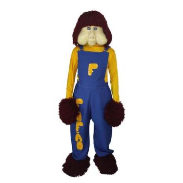 Imagem de Fantasia Fofão Completo,Trenzinho da Alegria,Fibra,Novo,Mascote,Palhaç