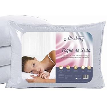 Imagem de Travesseiro Altenburg Dueto Toque de Seda 50cm x 70cm - Kit com 2 Peças