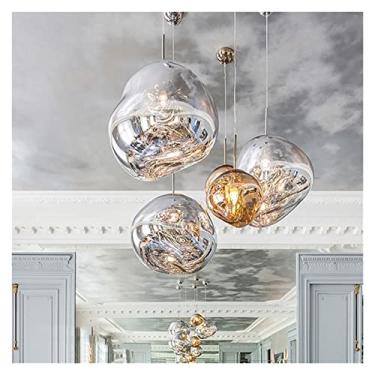 Imagem de Candeeiro suspenso, lustres de vidro, candeeiro nórdico, candeeiro de lava, decoração da sala de estar, sala de estar, candeeiro interior, decoração de casa, candeeiro adequado para bar, café, res