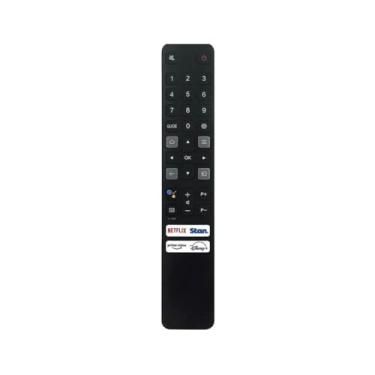 Imagem de Controle remoto TCL de substituição, compatível com modelos de Smart TV 43P725 50P725 55P725 65P725 75P725 85P725, com Netflix, Stan, Prime Video, botão Disney (sem função de voz)