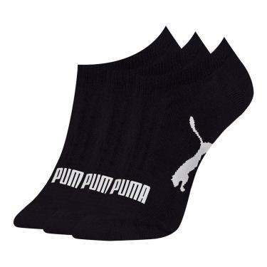 Imagem de Kit 3 Pares de Meias Puma Sapatilha Esportiva Feminina