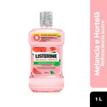 Imagem de Enxaguante Bucal Listerine Melancia e Hortelã Refrescância Suave Sem Á