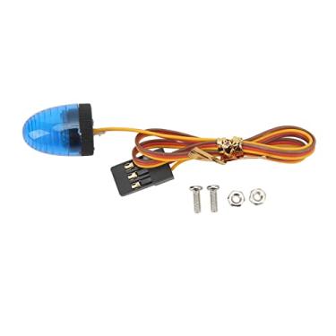 Imagem de Luz de polícia LED para carro RC, luz policial redonda, simulação ultra brilhante RC carro LED luz policial - ultra brilhante, simulação, redonda, 13 x 17 mm, para carro de ambulância de bombeiros 1